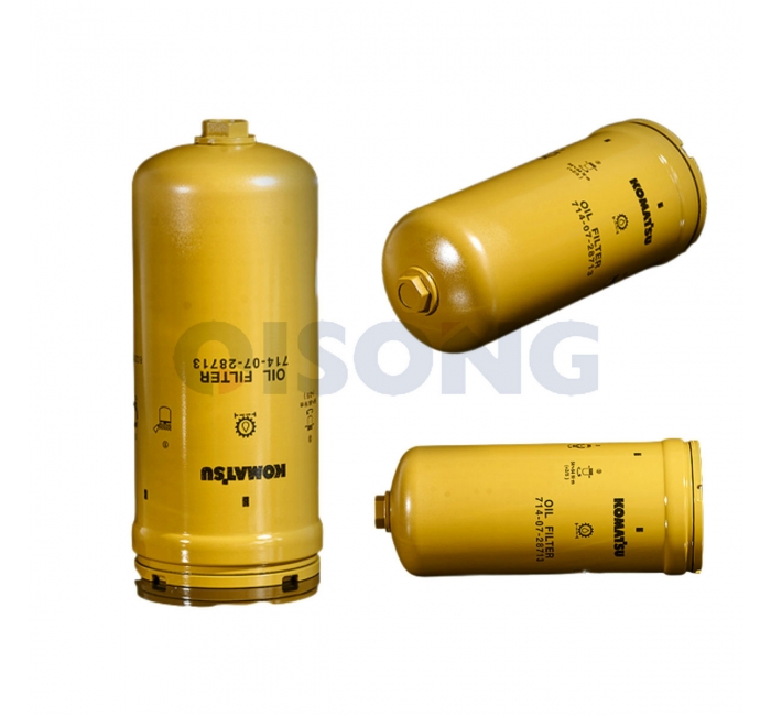 Hydraulic Oil Filter 714-07-28712 WA480-6 Loader Transmission Filter 714-07-28713 For Komatsu loader Original Element