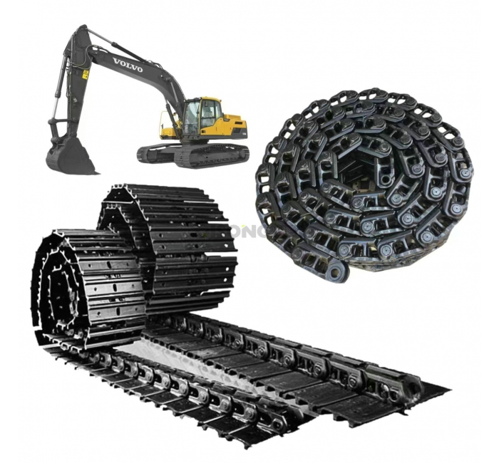 SY700H-8 SY750H SY850C SY870H SY900H SY950 SY950H Excavator Track chain Undercarriage parts Track Shoe Track Link Assy For SANY