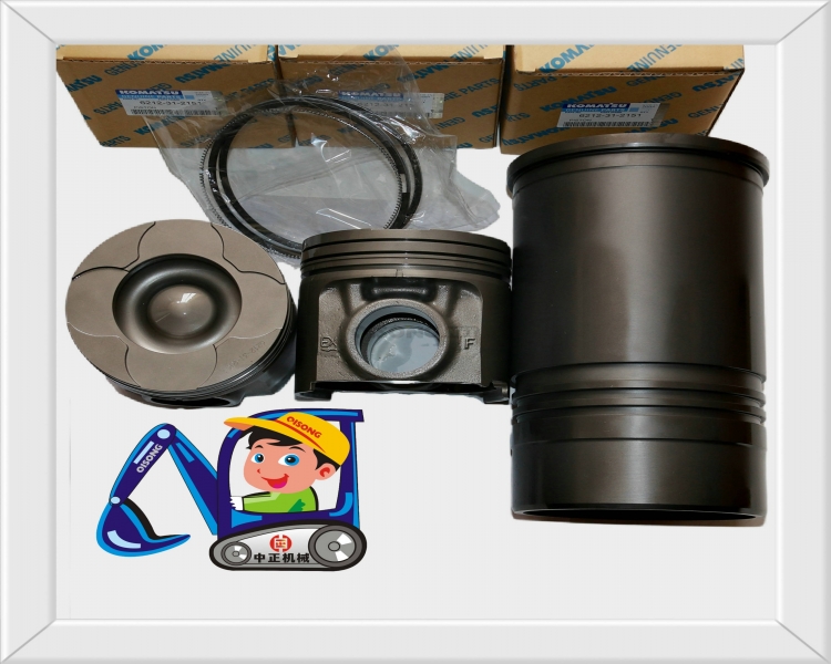 Original PC600-5/650-6 PC600-7/650-7 PC600LC-8/650-8 Excavator Engine Piston 6217-31-2130 SAA6D140E-3 Engine piston 6212-31-2151 For Komatsu